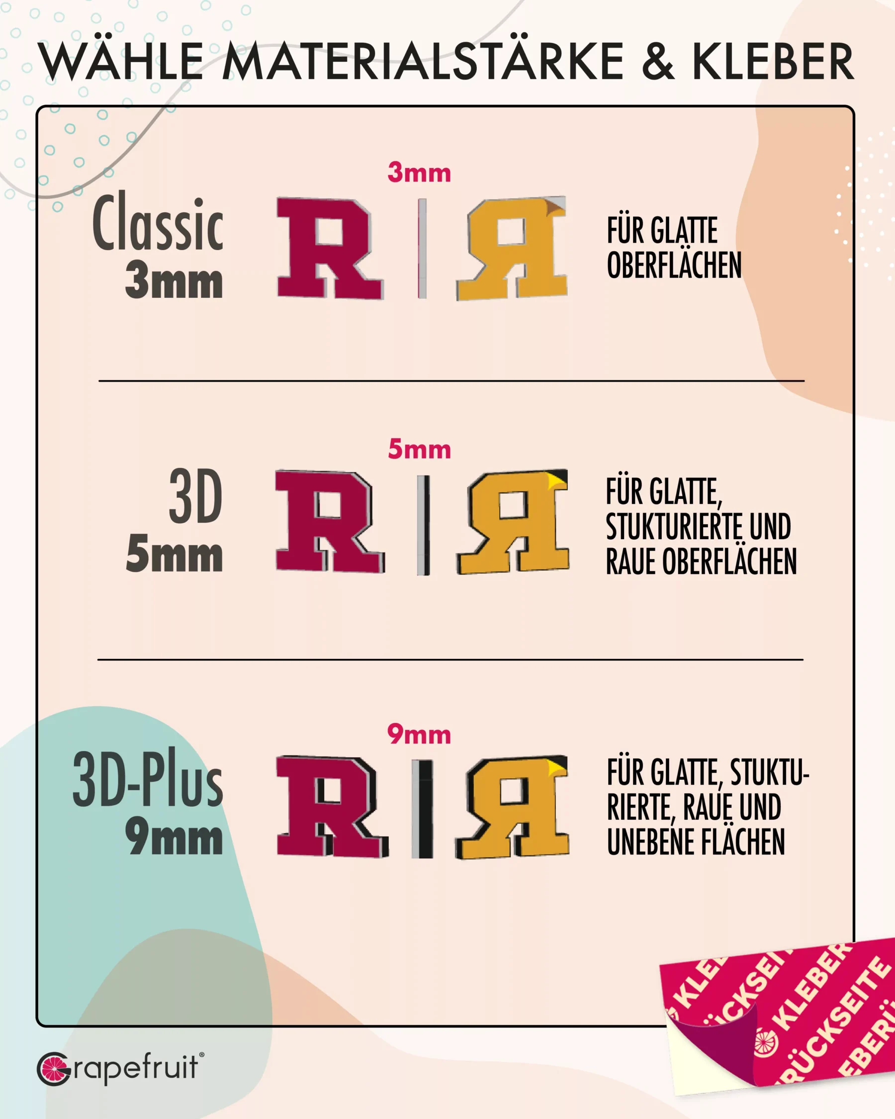 Individueller 3D-Schriftzug aus Holz Hellblau Schriftzüge Individueller 3D-Schriftzug aus Holz Hellblau