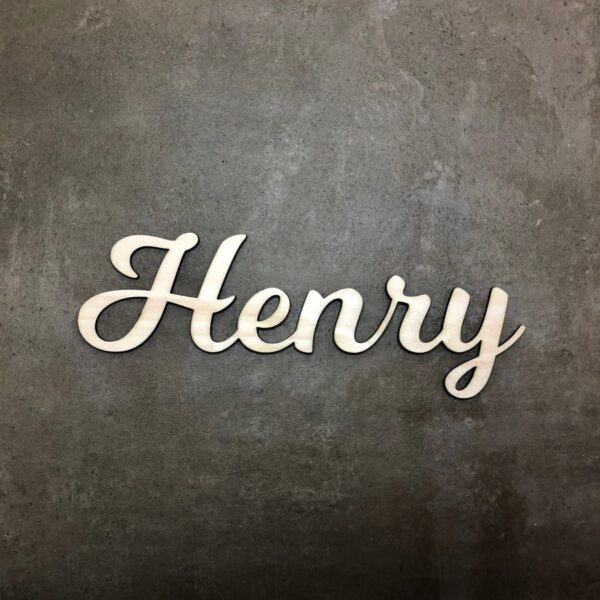 Dekoration Individueller 3D-Schriftzug aus naturbelassenem Holz – Wandbuchstaben / Klebebuchstaben