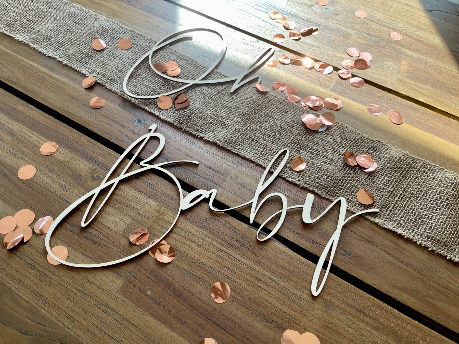 Schriftzüge 3D-Schriftzug Holz: Personalisiert & in Wunschfarbe zum Aufkleben