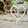 Hochzeit Hochzeitsgeschenk Holz | Personalisiertes Geschenk zur Hochzeit, Geburtstag oder Jahrestag