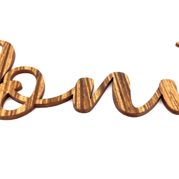 Bestseller Schriftzug Donuts 50cm aus Holz für deine Donuts Wall oder Etagere