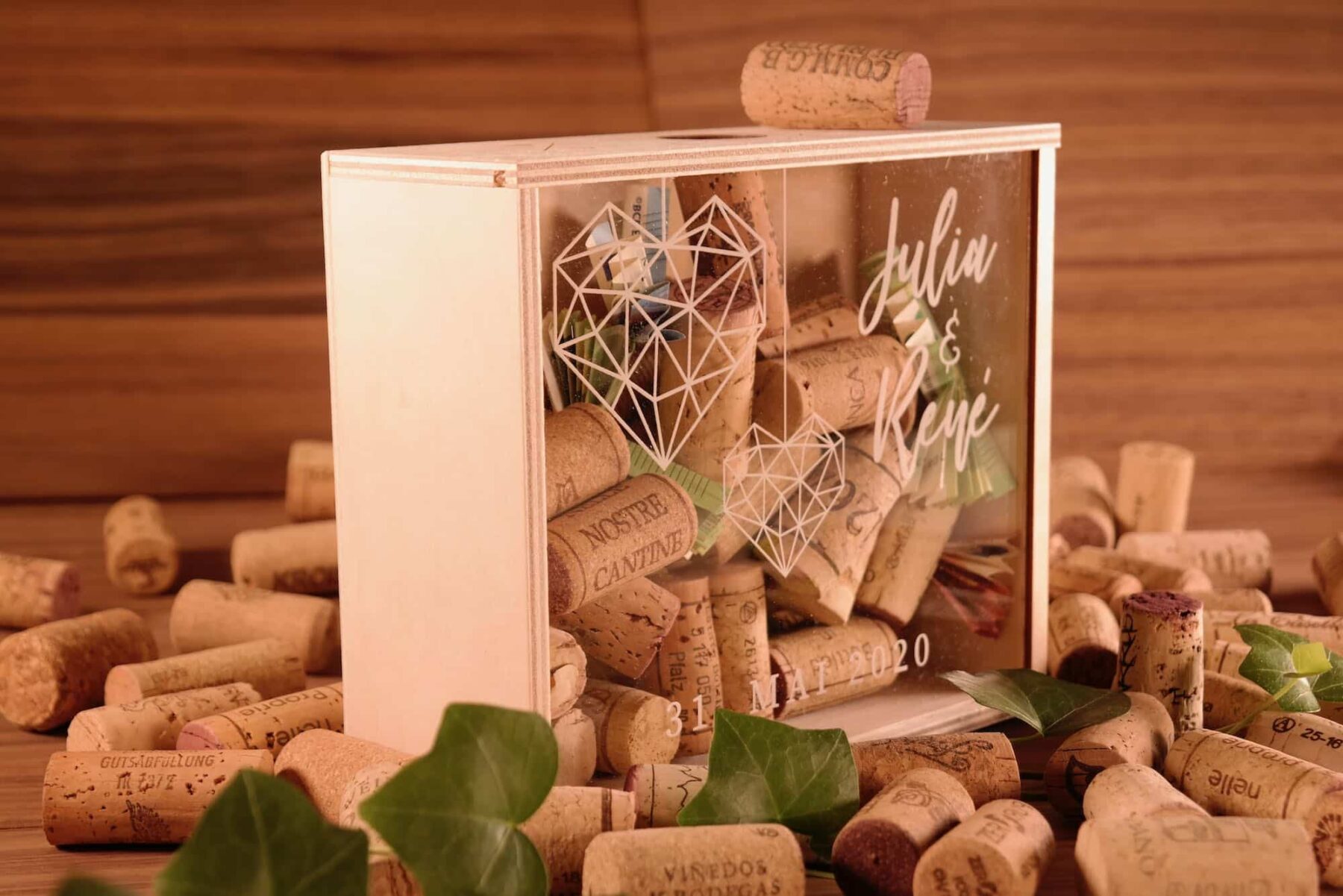 Lieblingskiste Lieblingskiste – Geldgeschenk zur Hochzeit “Auf euch!”