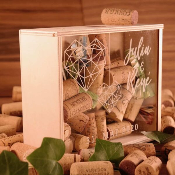 Hochzeitsgeschenke Lieblingskiste – Geldgeschenk zur Hochzeit “Auf euch!”