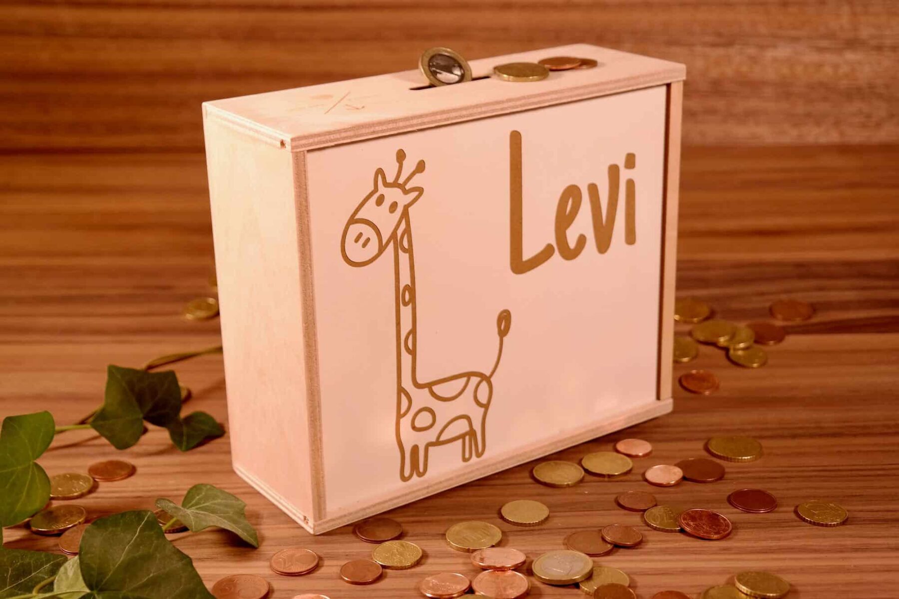 Spardose für Kinder mit Namen