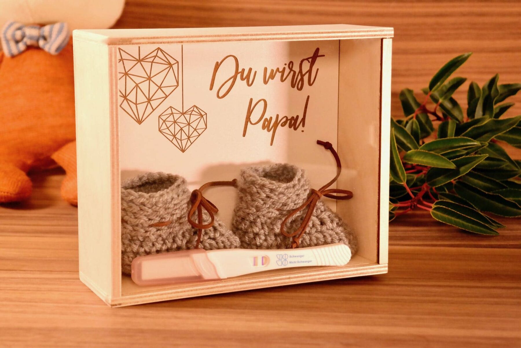 Sparkisten Lieblingskiste: Du wirst Papa! Schwangerschaft verkünden