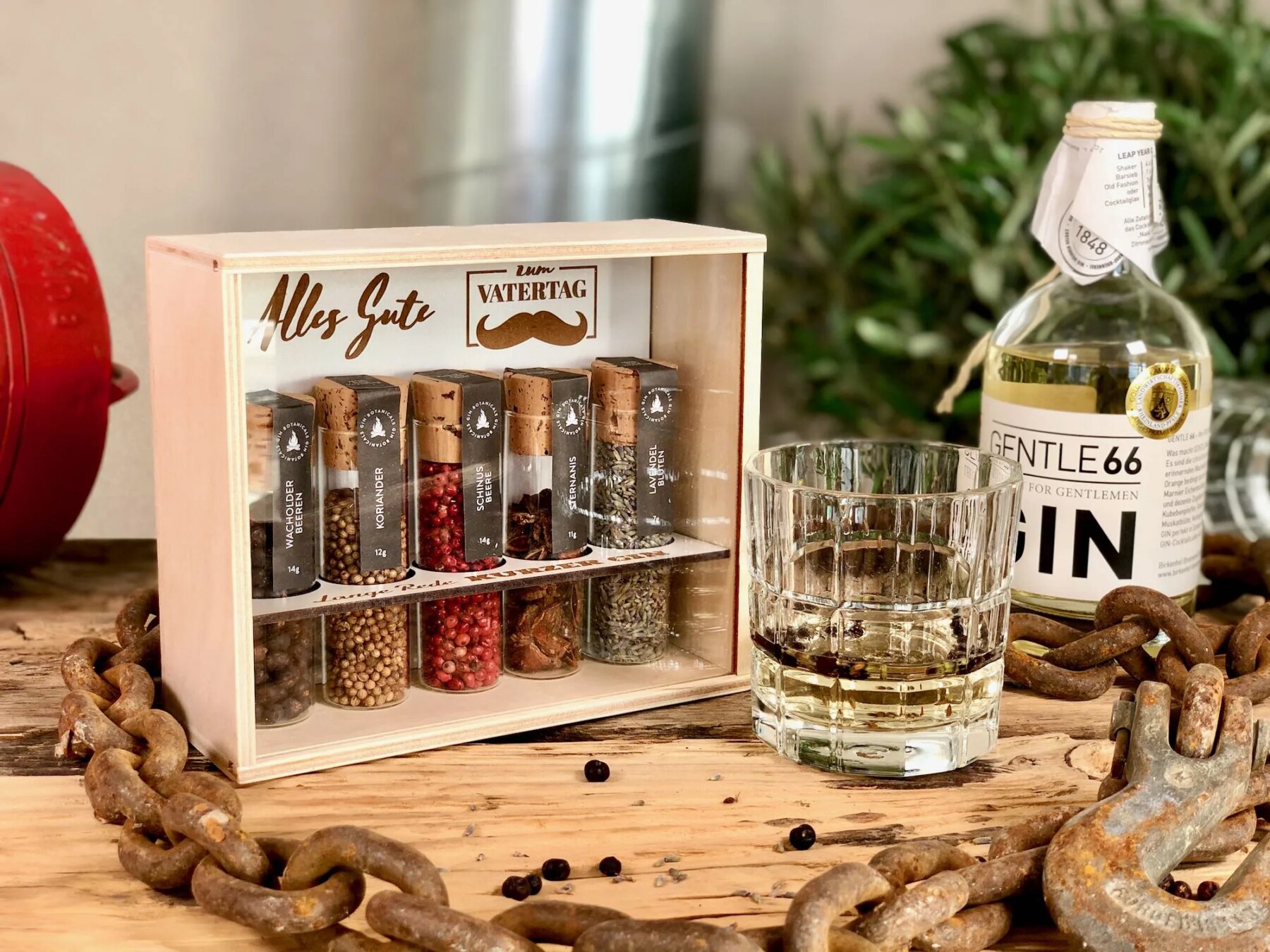 Gin Gewürze Geschenkkiste
