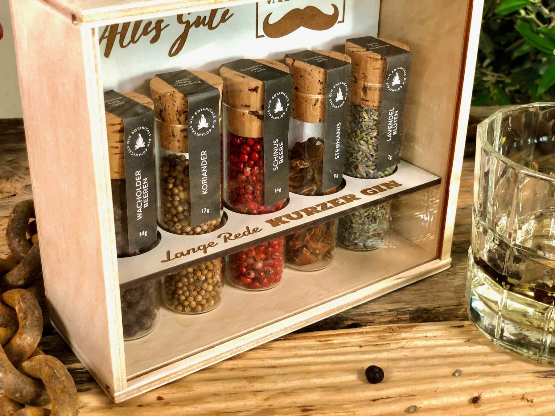 Gin Botanicals Geschenkkiste