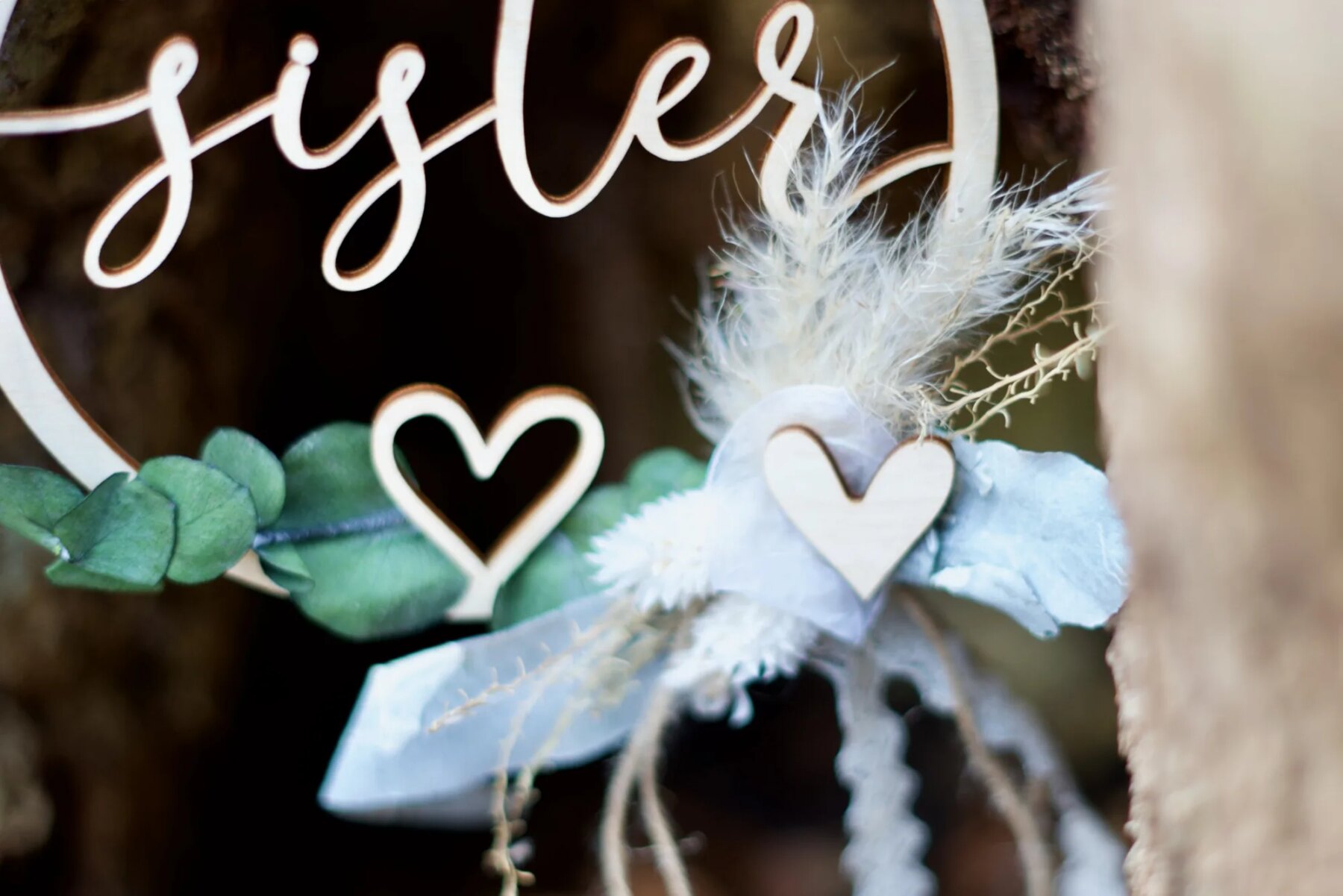 Flower Hoop – sister – Trockenblumenring – Wandkranz – Trockenblumen Dekoration Flower Hoop – sister – Trockenblumenring – Wandkranz – Trockenblumen