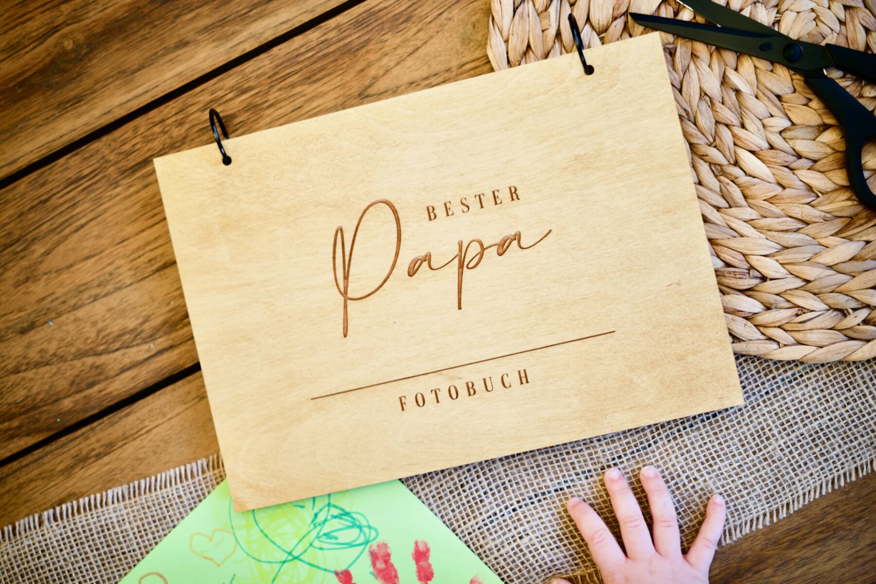 Fotoalbum Bester Papa Fotobuch Erinnerungsbuch A4 aus Holz Geburtstag Vatertag Vatertag Fotoalbum Bester Papa Fotobuch Erinnerungsbuch A4 aus Holz Geburtstag Vatertag