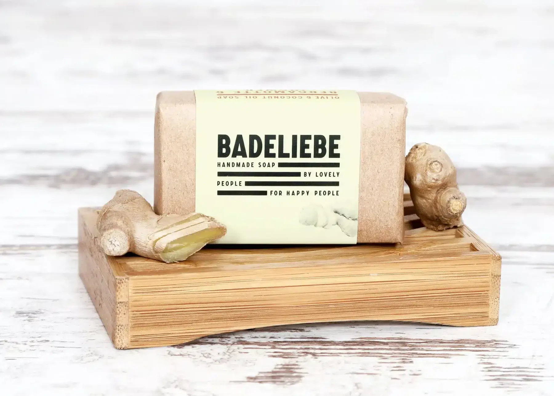 Ostern BADELIEBE Hartseife „Bergamotte&Ingwer“