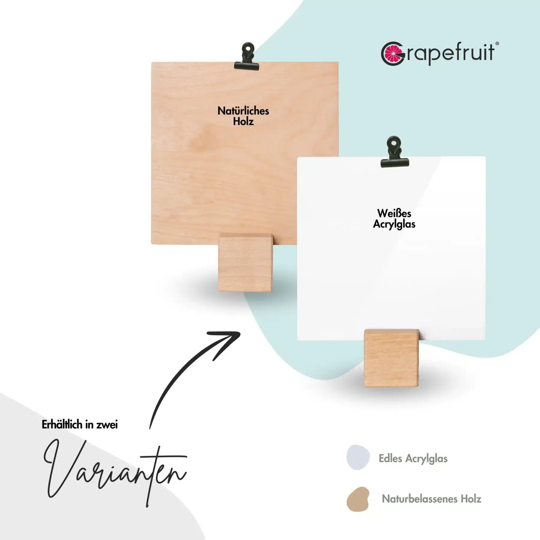 Muttertag Grapefruit® Geschenkbox von Herzen zum Muttertag + Geschenkkarte – Definition Mama mit Fotoklammer