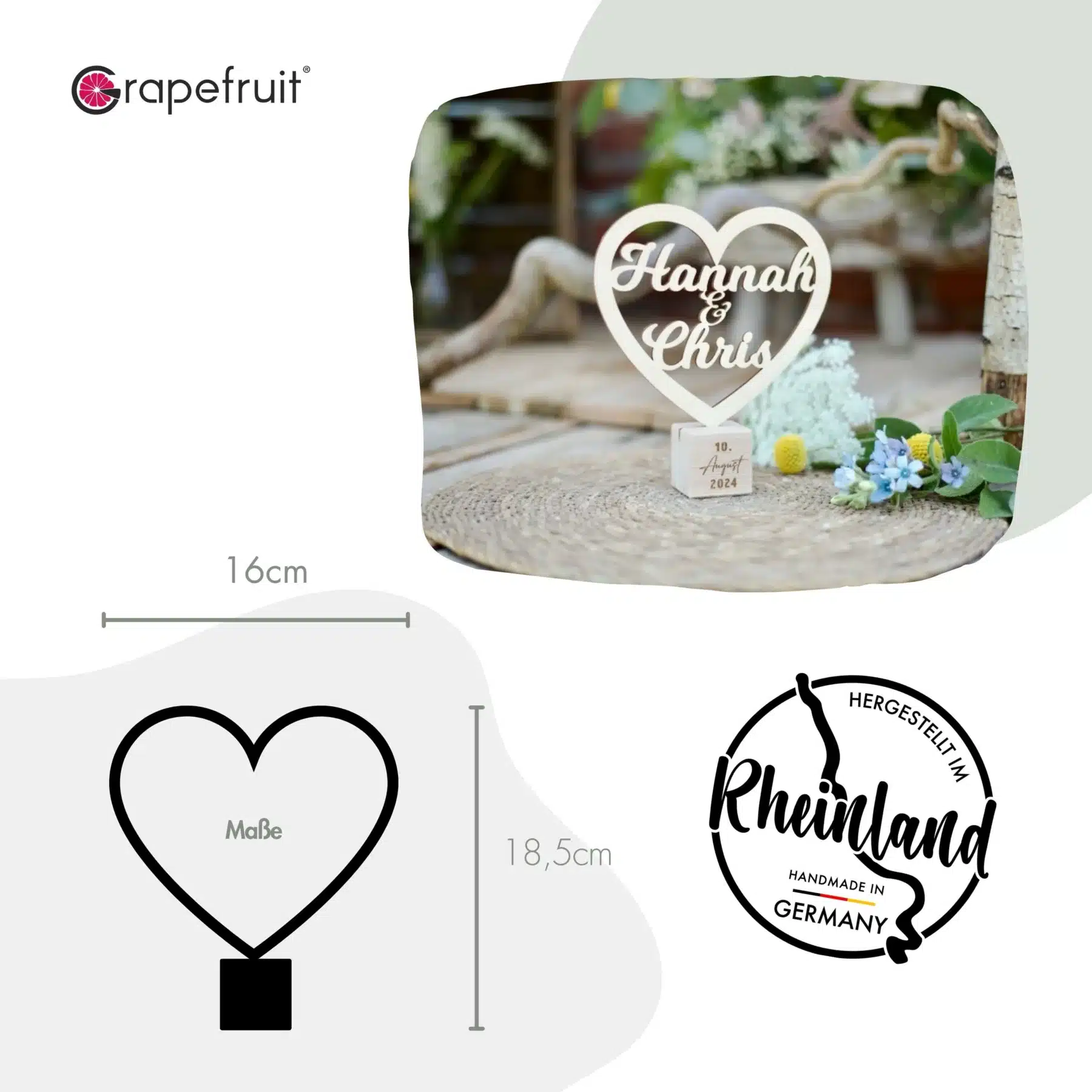 Hochzeitsgeschenk Holz | Personalisiertes Geschenk zur Hochzeit, Geburtstag oder Jahrestag Valentinstag Hochzeitsgeschenk Holz | Personalisiertes Geschenk zur Hochzeit, Geburtstag oder Jahrestag